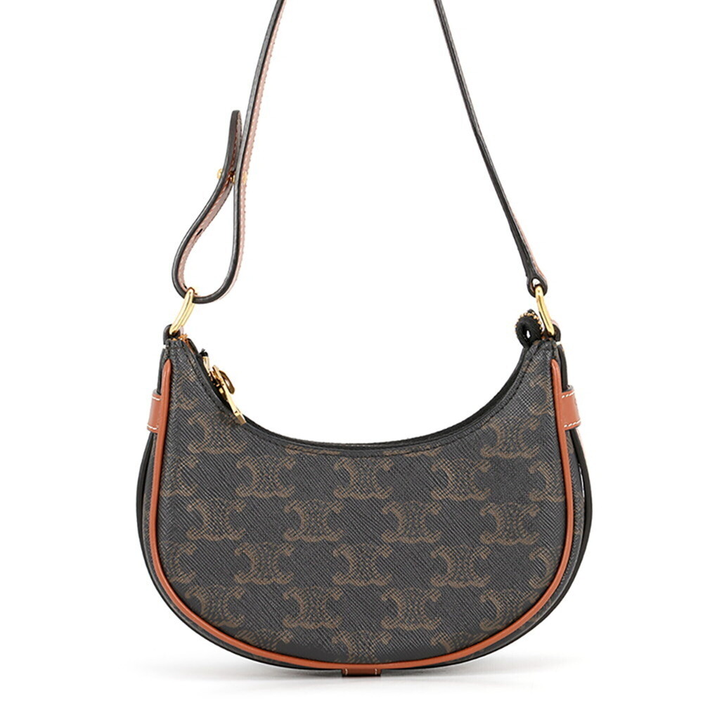Celine Triomphe Ava Mini Leather Handbag 10I602DS1 CELINE Shoulder Bag